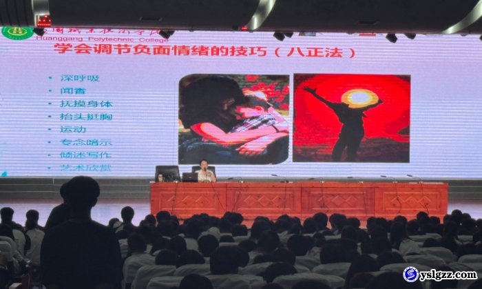 我校开展第四届心理健康教育活动月专家讲座